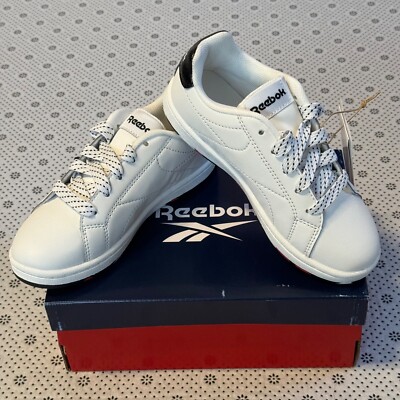 Reebok Jungen Royal Complete Clean 2 Tennis Schnürschuhe Sneaker Turnschuhe UK12 weiß