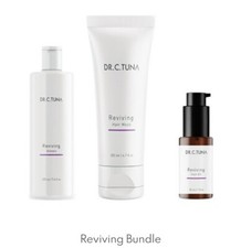 DR C TUNA REVIVING HAIR BUNDLE SHAMPOO, HAIR MASK  HAIR OIL