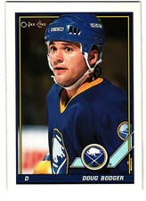 1991-92 O-Pee-Chee #207 Doug Bodger, Buffalo Sabres