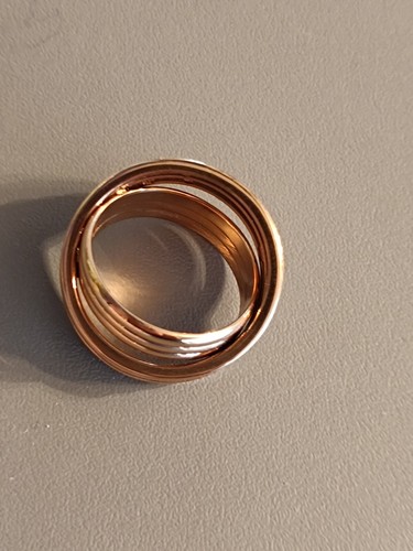 Genialer Rosegold Ring Christ edelstahl OVP mehr als 100Zirkoniasteine NP 149€ - Bild 11 von 24