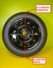SPARE TIRE 165/80-17" FITS:2017 2018 2019 2020 2021 2022 KIA SPORTAGE