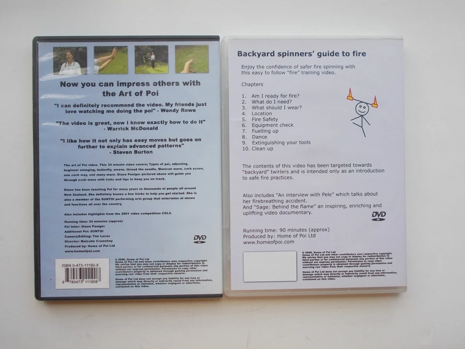 2 Art/Home Of Poi DVDs - Image 2 of 2