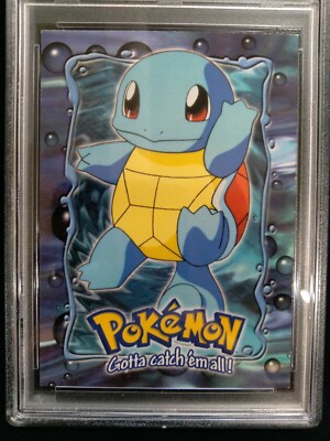 1999 Topps Pokemon - Squirtle #7 - Movie Edition #E7 NM - MT