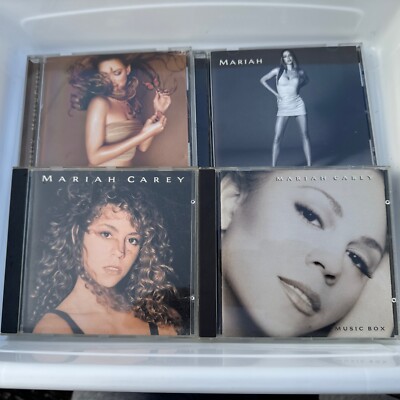 4 X Mariah Carey CD Albums Collection Bundle 00s Hip hop Rnb Love