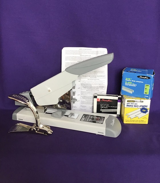 HEAVY DUTY SWINGLINE STAPLER 39002 STANLEY BOSTITCH STAPLE REMOVER G27W