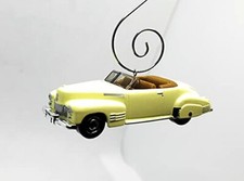 Christmas Ornament for 1941 Cadillac Series 62 Convertible Coupe Yellow