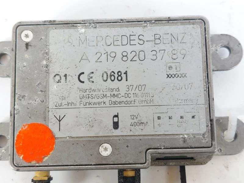 A2198203789 CENTRALINA CONTROLLO AMPLIFICATORE ANTENNA MERCEDES-BENZ CLASSE CLC  - Immagine 4 di 4