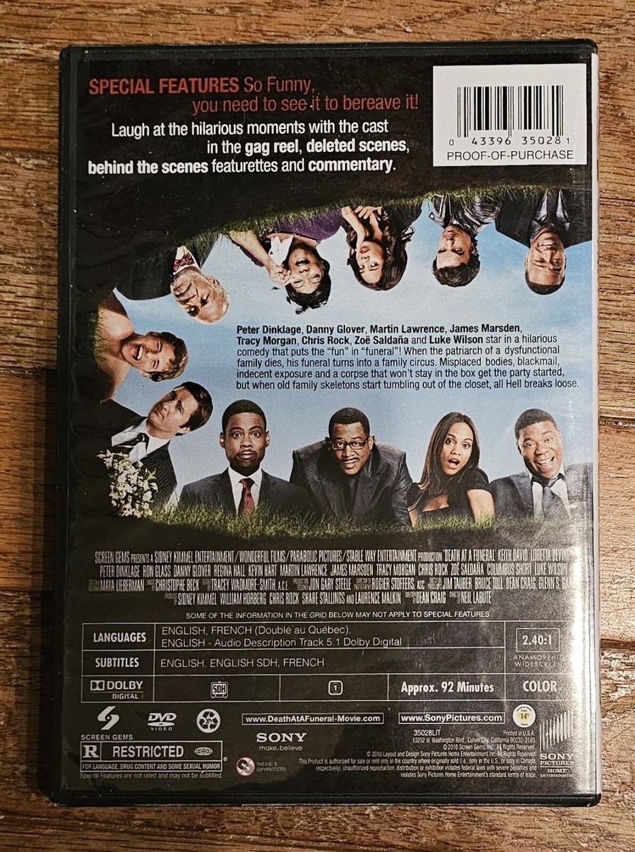 Death at a Funeral (DVD, 2010) 43396350281| eBay