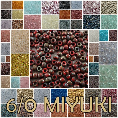 6/0 20 g Miyuki Round Seed Beads #3201-4615