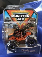 2023 SPIN MASTER MONSTER JAM 1/64 SERIES 33 BAD HABIT MONSTER TRUCK