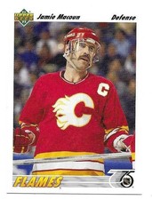 JAMIE MACOUN 1991-92 UPPER DECK CARD NEAR MINT+ CONDITION