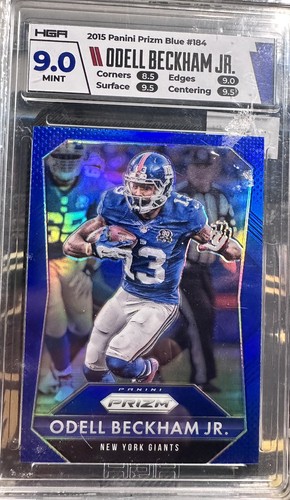 Odell Beckham Jr 2015 Panini Blue Prizm