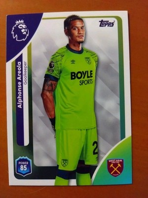 Alphonse Aréola,Topps 2026,Premier League,West Ham United,POWER 85,#272  