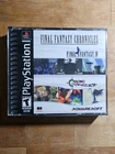 Final Fantasy Chronicles / Game - Sony PlayStation 1 Manual CIB Tested Authentic