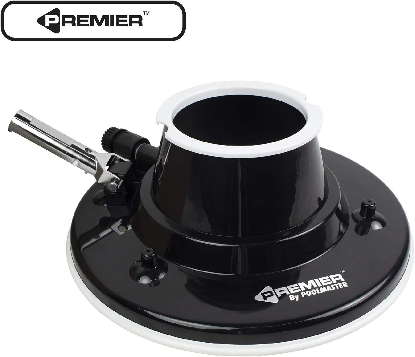 Premier Collection 28316 Pool Leaf Vacuum – 15-Inch Heavy Duty, Wheels, Reusa...