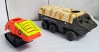 Y-58 VINTAGE 80/90S COLLECTION OF INCOMPLETE G.I. JOE VEHICLES-AMPHIBIOUS APC+!