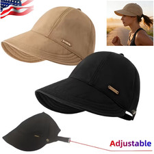 Women's Breathable Wide-Brimmed Sun Hat Sunscreen Hat UV Blocking Foldable USA
