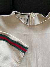 USED AUTHENTIC GUCCI SHERRY LINE DRESS GOOD