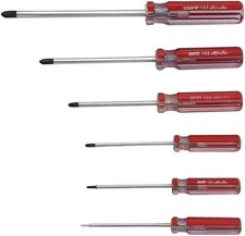 6 Pcs Trimming (Tri-Point) Magnetic Screwdriver set, Y1.5, Y2, Y3, Y4, Y5, Y6 mm