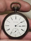 Antique American Waltham Watch Co Pocket Wtch In Steel Case - Non Running