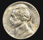 1977 Jefferson Nickel BU Uncirculated 5c Coin — photo 3