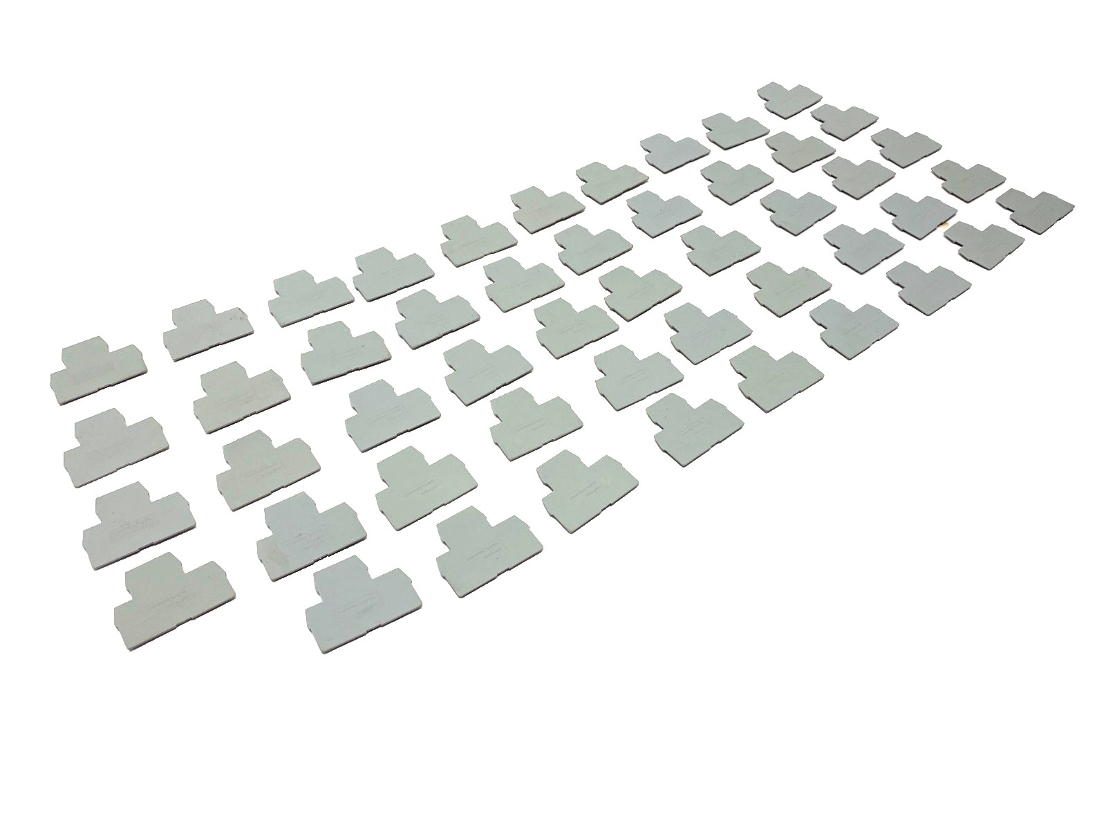 Connectwell EPCDL4UN Gray End Plate for CDL4UN Terminal Blocks LOT OF 49