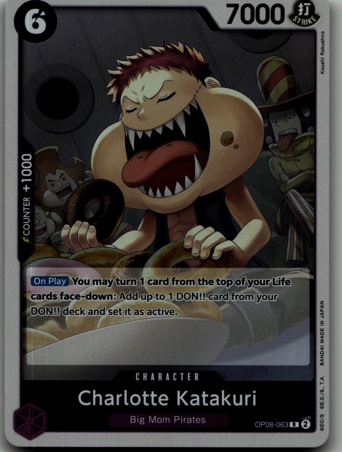 Charlotte Katakuri (063) R Two Legends OP08-063 LP