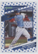 2021 Panini Donruss Independence Day Whit Merrifield #85 5m1