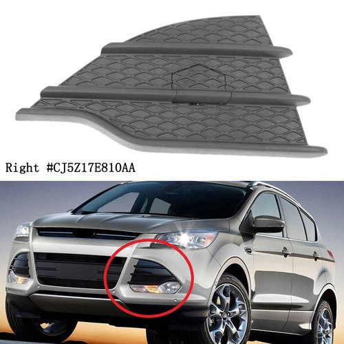 Bumper Cover Grille Fog Light Cover Front Right Replacement Vehicle 1pcs - Picture 24 of 24