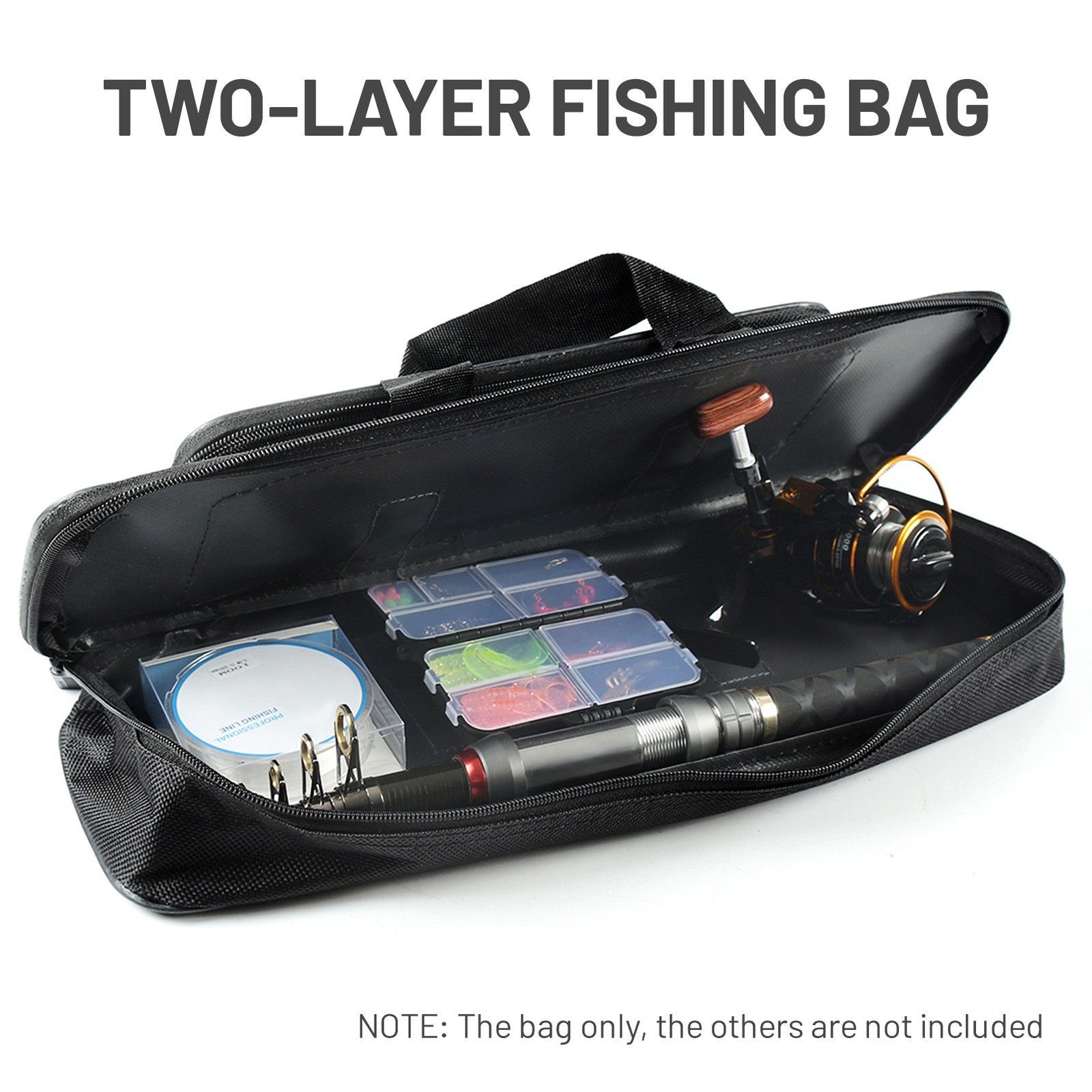 °45cm/50cm/60cm Fishing Rod Bag Water-repellent Fishing Rod Reel Case Bag