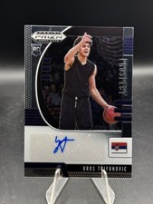 2020-21 Panini Prizm Draft Picks Basketball Prospect Auto Uros Trifunovic RC