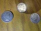 3 Metal Detector FINDS - 1901, 07D, 16S BARBER Dimes See PHOTOS You Be The JUDGE