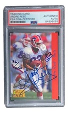 Andre Reed Cards, Rookie Card and Autographed Memorabilia Guide 54