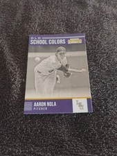 2015 Panini Contenders Old School Colors Aaron Nola LSU Tigers Baseball Card #19