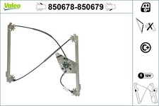 VALEO Fensterheber 850678 für AUDI A6 ALLROAD 4B5 4B2 C5 4BH 4B4 Avant 4B6 TDI