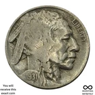 1931 S Buffalo Nickel X-1649