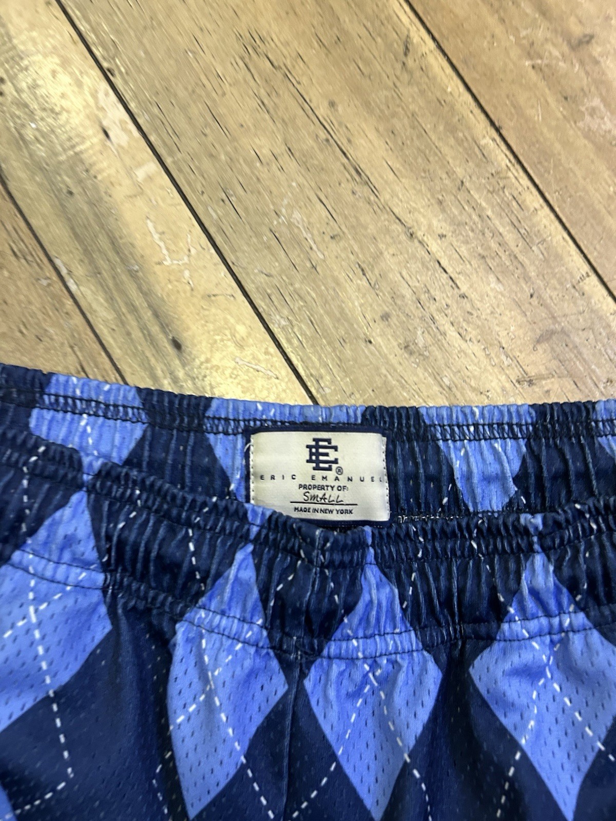 Size S - Eric Emanuel EE Basic Short Caro Argyle … - image 3