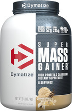 Protein Powder, 52g Protein, 1g Creatine-1280 Calories, Super Mass Gainer