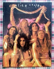 1971 Alice Cooper Concert Program / Tour Book / Version #3