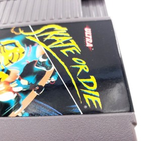 Skate or Die Nintendo NES autentico con manuale e custodia etichetta immacolata testato funziona