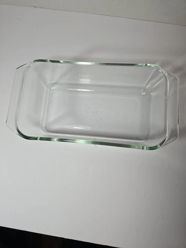 Vintage PYREX 215-B 9x5x3 Loaf Pan Bread Meat Baking Dish  USA