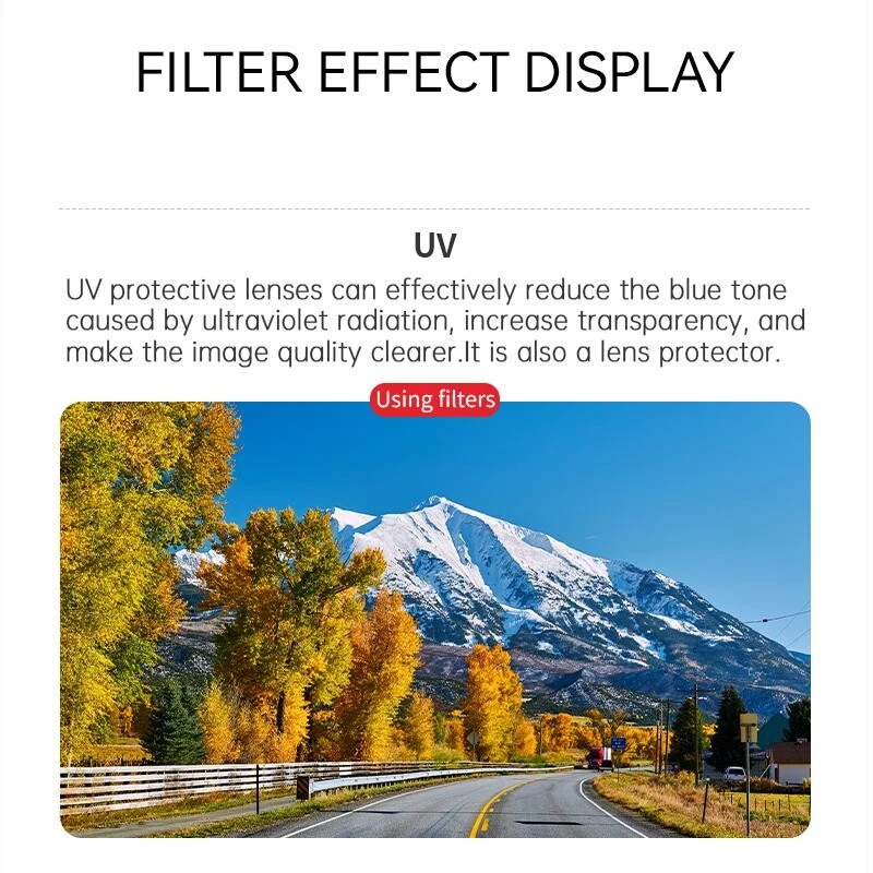 ND Lens Filters UV/CPL/ND8/16/32/64/MACRO 10X/STAR Filter for Insta360 Ace Pro - Image 4 of 4
