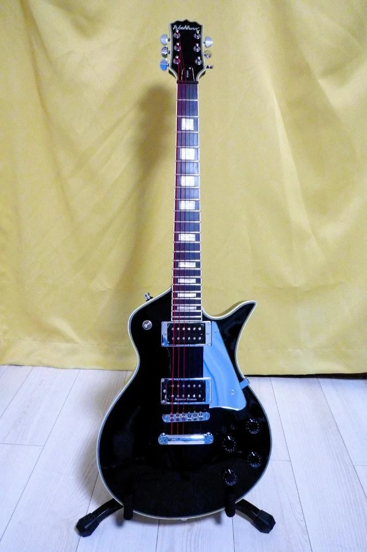 Washburn PS7200 Paul Stanley Black Custom Electric Guitar with