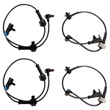 Front and Rear Left  Right ABS Wheel Speed Sensor 2 Pair for Chevy Silverado