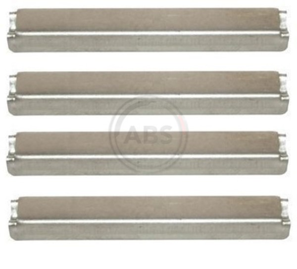 A.B.S. ZubehöRsatz Scheibenbremsbelag 1284Q FüR Mercedes Klasse W163 230 163 136-image