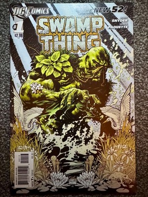 Swamp Thing #1 | New 52 | DC Comics | Snyder Paquette | 2011 | Very Good