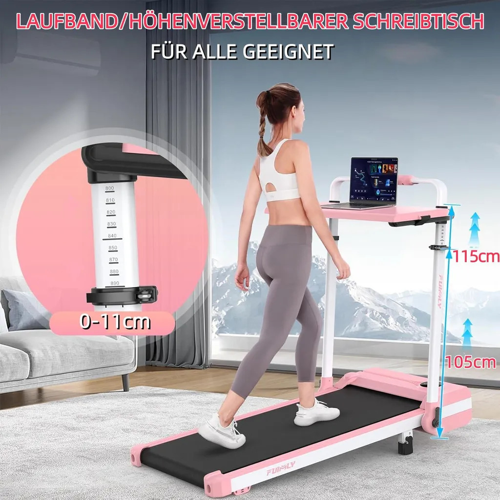Tapis Roulant Elettrico con Display LCD foto 6