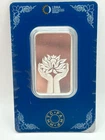 Pamp Mmtc Lotus 20 Gram Silver Bar In Assay Card