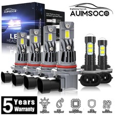 For Chevrolet Camaro 1998-2002 Coupe 2-door Led Headlight Bulbs Hilo Fog Beam