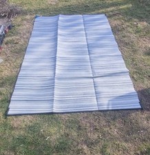 Original Kampa Vorzeltteppich 230x370 Grau Anthrazit Weiß Campingteppich